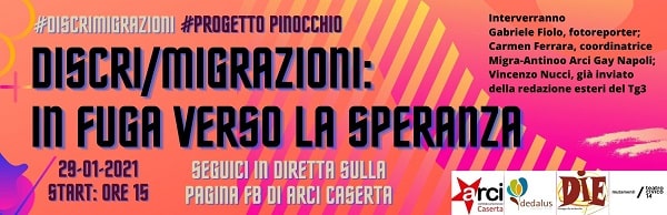 Discri/migrazioni: in fuga verso la speranza. Seminario online