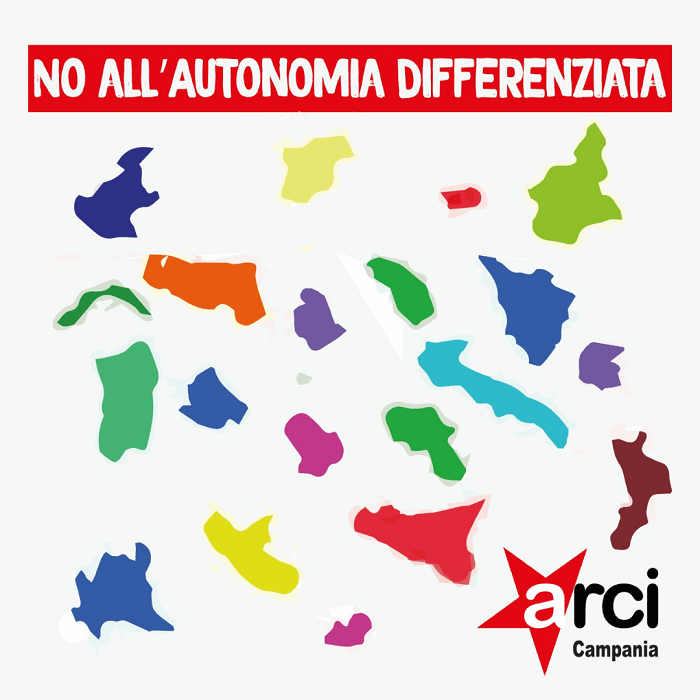 L'Arci Campania contro l'autonomia differenziata