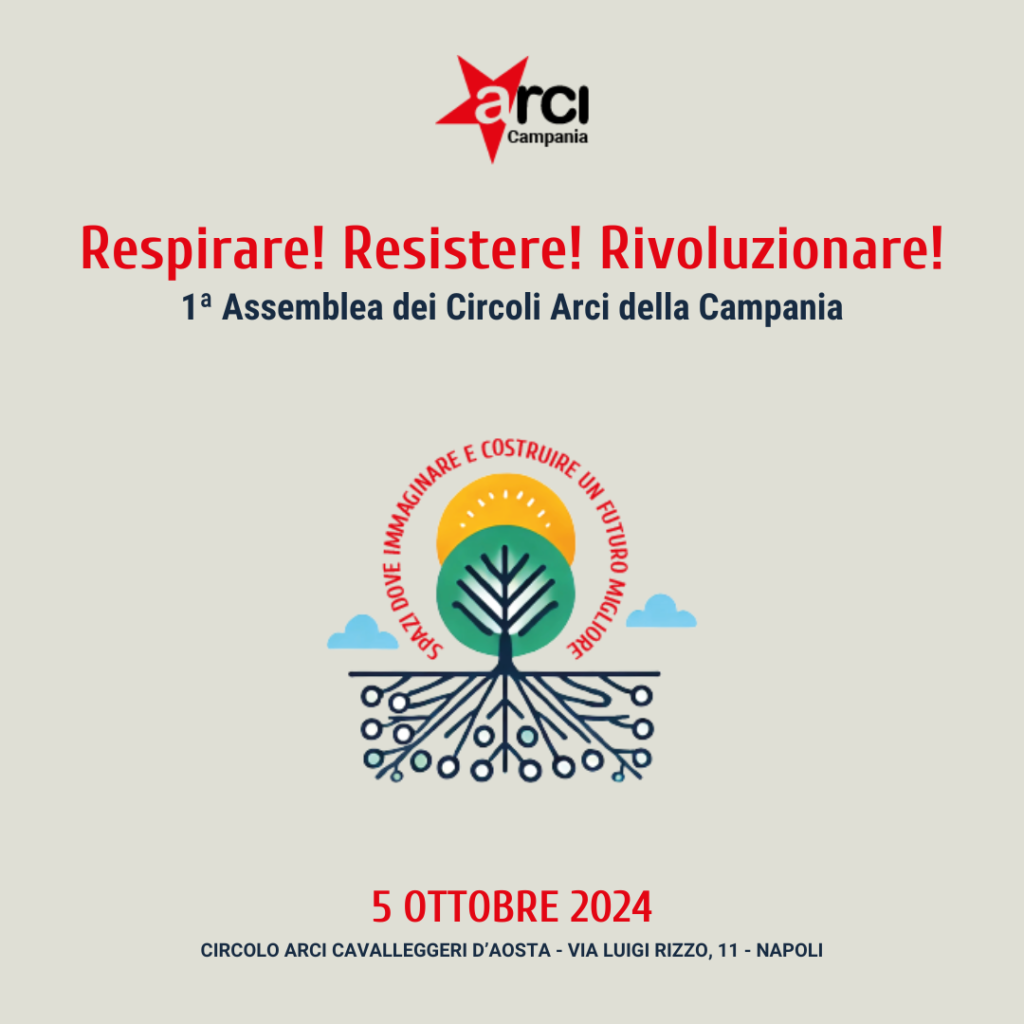 Respirare, Resistere, Rivoluzionare! - 1° Assemblea dei Circoli Arci della Campania