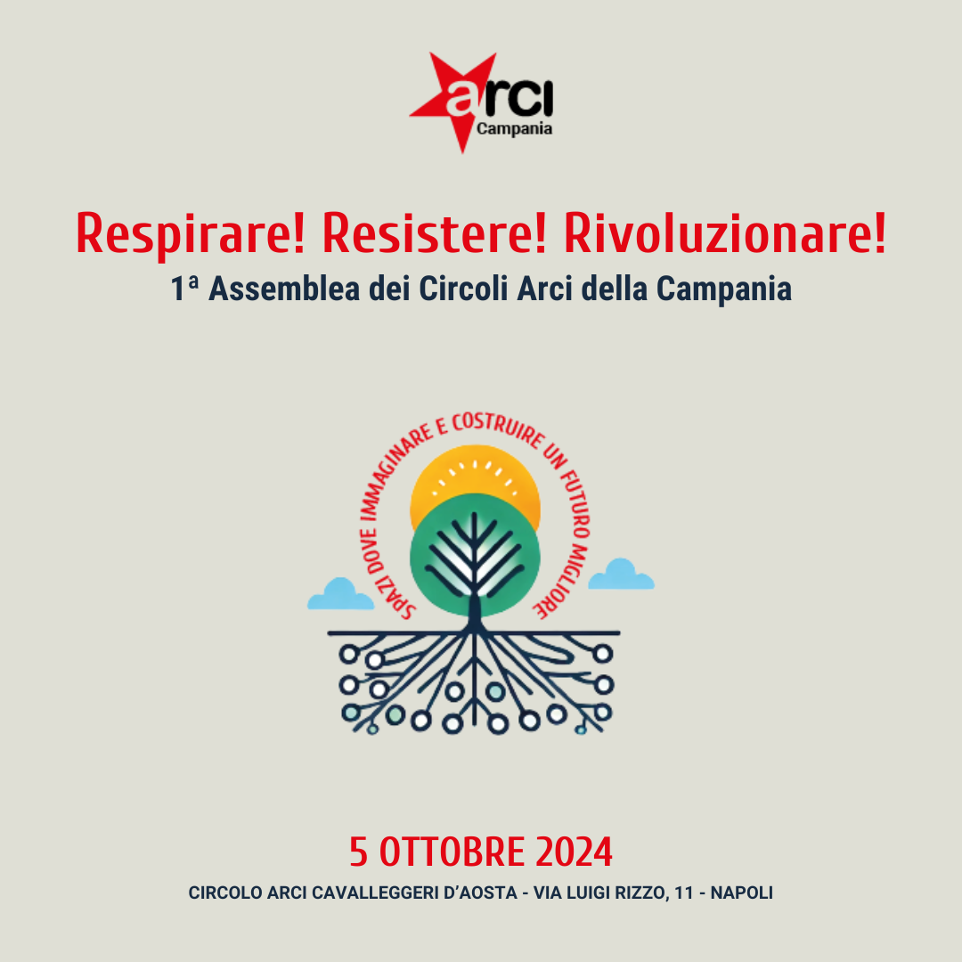 Partecipa alla nostra 1° assemblea, aperta a tutti i soci e le socie della Campania!